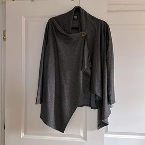 Soft gray jacket/wrap